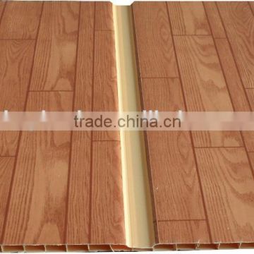 Trinidad pvc ceiling & wall panel, wooden color with middle groove model G191