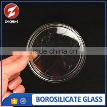 transparent customized design cut glass lamp cover