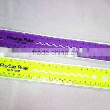 2015 Hot Factory OEM High Quality PVC Ruler latest stationery items