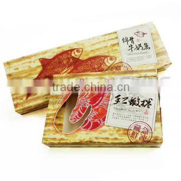 Handmade shrimp roll frozen box packaging