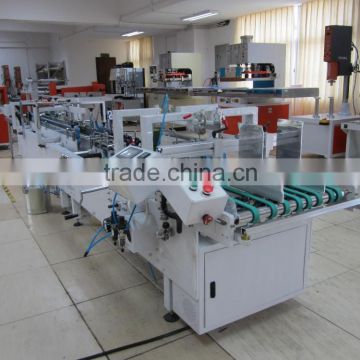 toden cheap and small plastic pvc boxes pasting machine,PVC boxes gluing machine