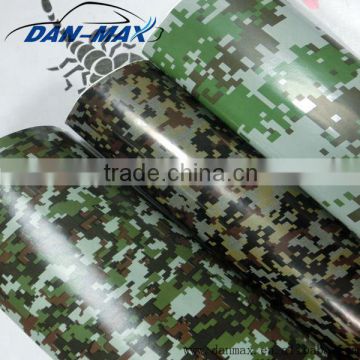 Hot sale army green pvc self-adhesive color changed camo car film