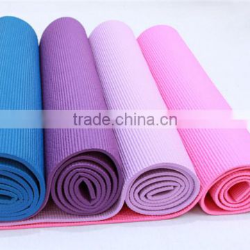 2016 Wholesale custom eco friendly PVC washable yoga Mat