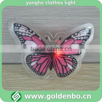 Hot selling butterfly pattern clothing PVC light