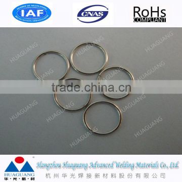 25% silver brazing rings