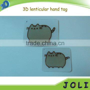 jeans 3d lenticular hang tag