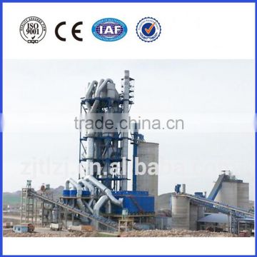 High efficiency energy saving production process of cement