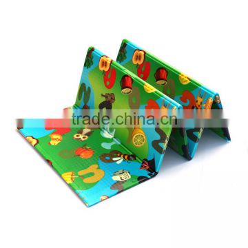 portable high quality and folding play mat soft