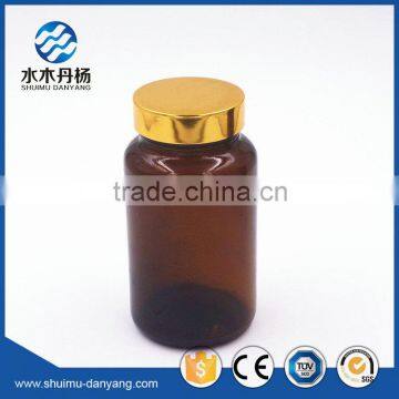 250ml amber glass pharmaceutical bottle with screw cap