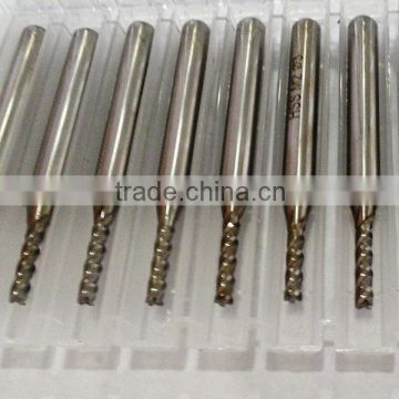HSS milling tool high precision 3/4Flute end mills