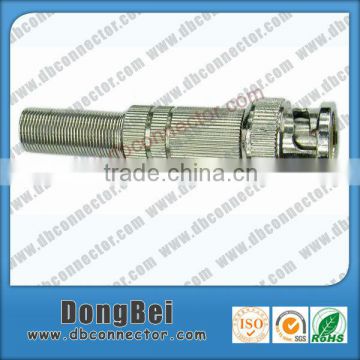 BNC male with spring waterproof connector cable