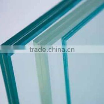 China 6.38~12.76 mm bulletproof laminated glass