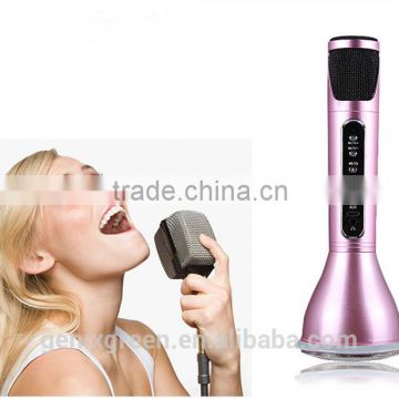 oem high sensitive portable wireless singing microphone Karaoke