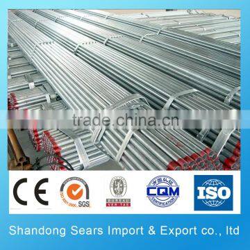 galvanized square steel pipe / pre-galvanized steel pipe 16Mn