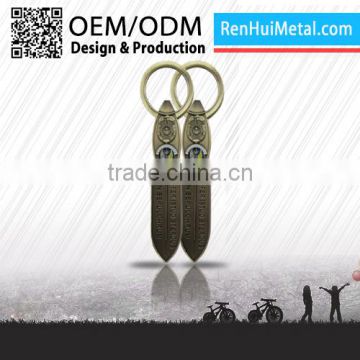 Cheap Wholesale custom Metal car keychain souvenir