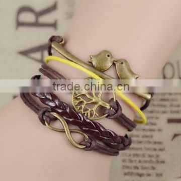 Woven fashion wrap handmade bracelet