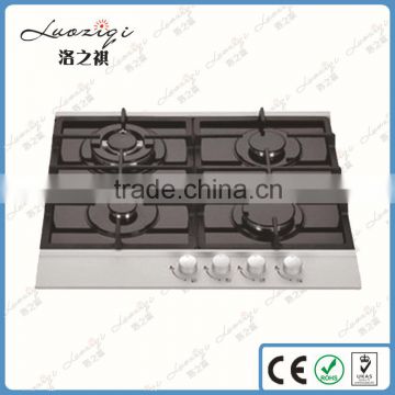 tempered glass table Stainless steel edge Safety Stove, Gas Stove Manufacture