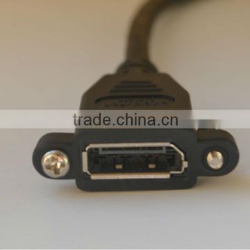 High speed Mini Display Port to Display Port male to female extension cable