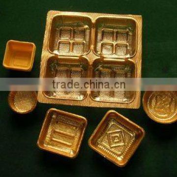 Metalized gold gold PVC film,PVC film roll