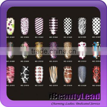 nail patch stickers with 42 different designs