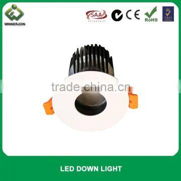 hot selling factory support 7w 490lm led down light