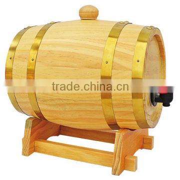 wholesale OAK 1L 2L 3L 5L wooden liquor wine beer barrel bucket for bar