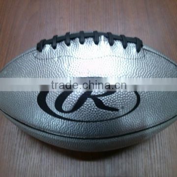 2014 cheap promotion mini American football print with client's logo and design