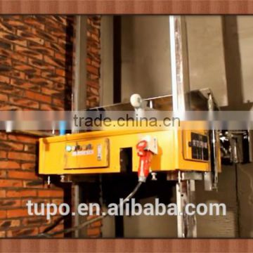 brand new technology automatic cement sand plastering machine for India market