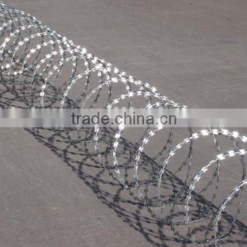 barbed concertina wire / razor sharp wire/ factory in China