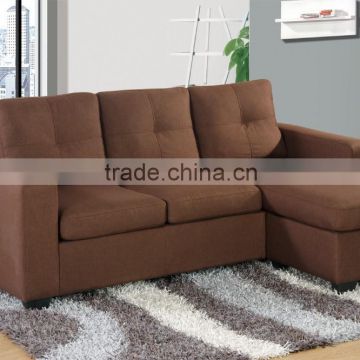 Modern fabric corner sofa Living room furniture set