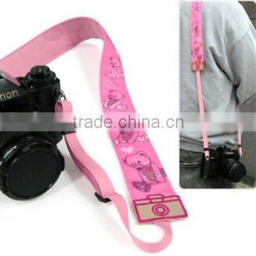 fashion cute digital Pink camera neck strap