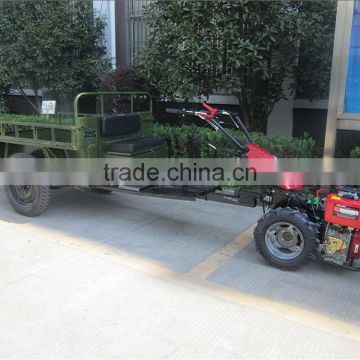 mini tractor with plough/rotary cultivator/fertilizer applicator/potato harvester/tralier