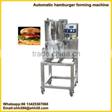 Automatic burger patty forming machine beef hamburger making machine