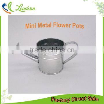 good quality mini not coated indoor square metal flower pots and planters for home & garden deco