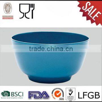 Factory Wholesale Solid Color Round Shape Melamine Dinner Bowl