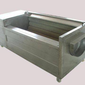 With Soft Brush Commercial Vegetable Washing Machine For Cleaning And Peeling