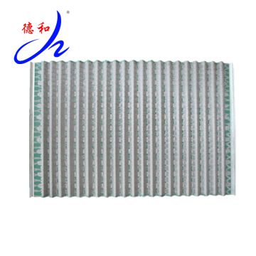 2000 series wave type shaker screen with material SS304,SS316