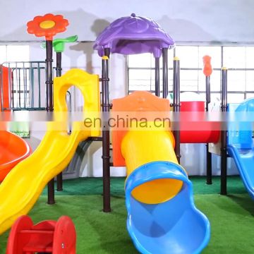 Popular updated playground used rides amusement school playground slide set for kids JMQ-18160B