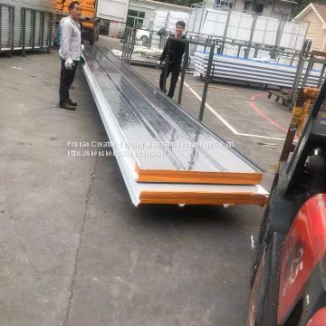 Fire-proof Thermal Insulation Cold Room PU Sandwich Panel For Refrigeration.