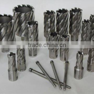 HSS weldon shank annular hole cutters