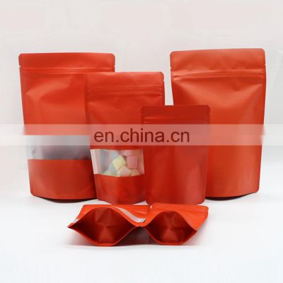 Customized printed heat seal ziplock plastic bags for tea coffee