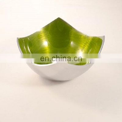 green enamel bowl