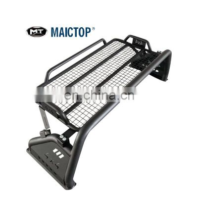 MAICTOP high quality car spare parts roll bar for hilux revo 2015-2017 black pick up 4x4 Accessories steel