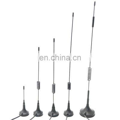 800 900 868 1800 2100 2700 MHz High Gain SMA RG174 GSM External Spring Magnetic Sucker Antenna