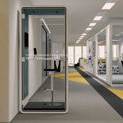 Movable Privacy Hotel Work Garden Indoor Prefab Soundproof Office Meeting Pod