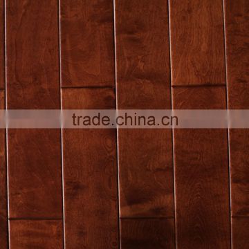 Smooth Engineered Birch Solid Wood Flooring Easy To Assemble