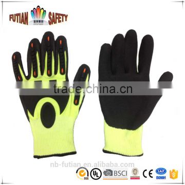 FTSAFETY mechanic glove synthetic leather palm durable