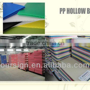 high quality PP hollow board