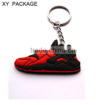 Promotional Customized Shoes Shaped PVC Key Holder Custom 3D Rubber Key Holder