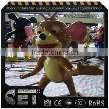 cartoon figures Tom and Jerry figurines fiberglass animal statue for sale                        
                                                Quality Choice